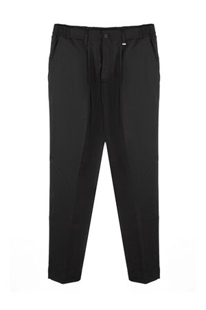 Pantaloni sartoriali misto lana nero YES LONDON | XP3364NERO